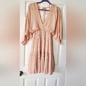 Lovestitch Blush Long Sleeve Dress